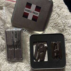 Swiss Tech Silver Tool Kit 3 in total